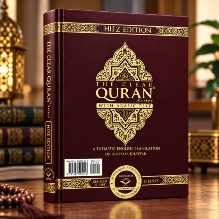 The Clear Quran® Series – with Arabic Text, Majeedi (Indo-Pak) Script 13 Lines - Hifz Edition | Hardcover
