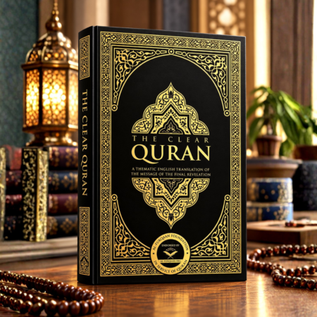 The Clear Quran English Only - Black and Gold